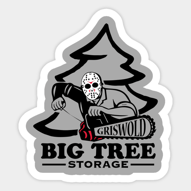 Griswold Big Tree Storage Sticker by GeekThreadz